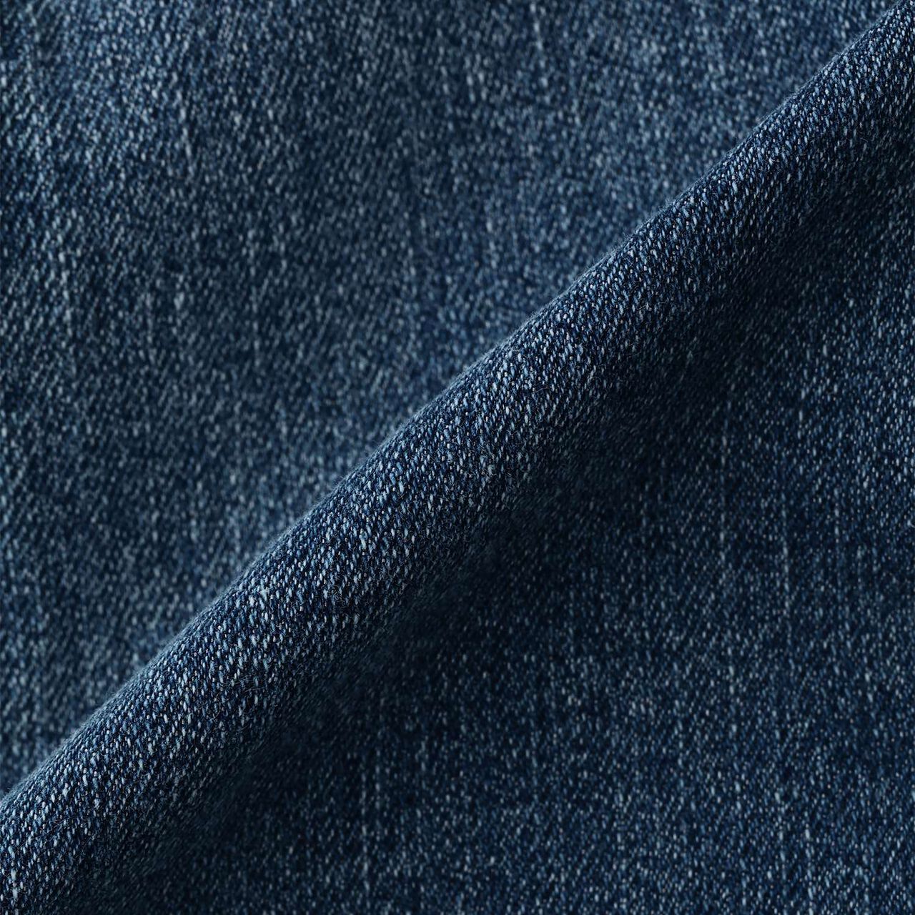 Stretch Denim Flared Pants,Blue, large image number 19