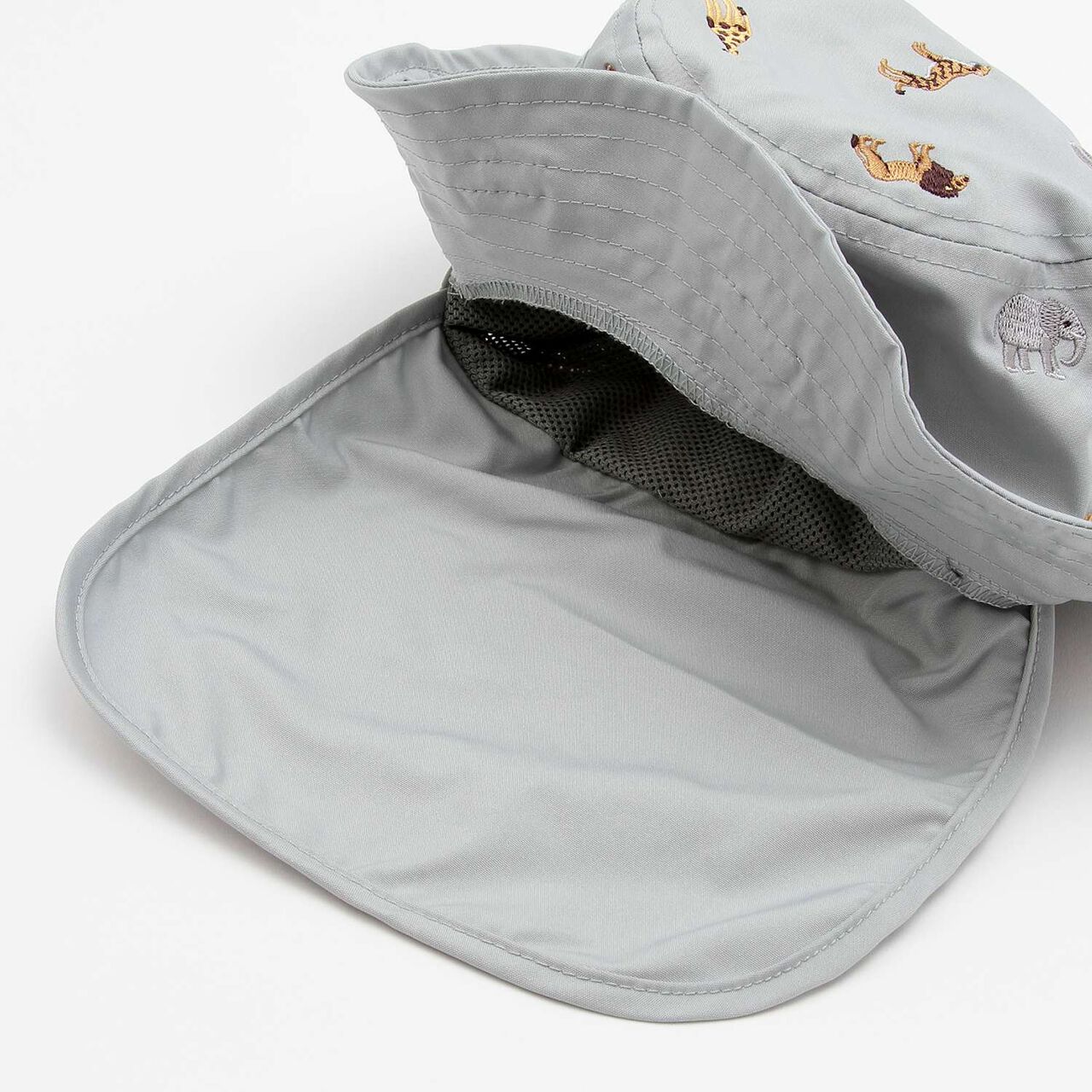 [Heat-Resistant] Embroidered Bucket Hat,Pink, large image number 21