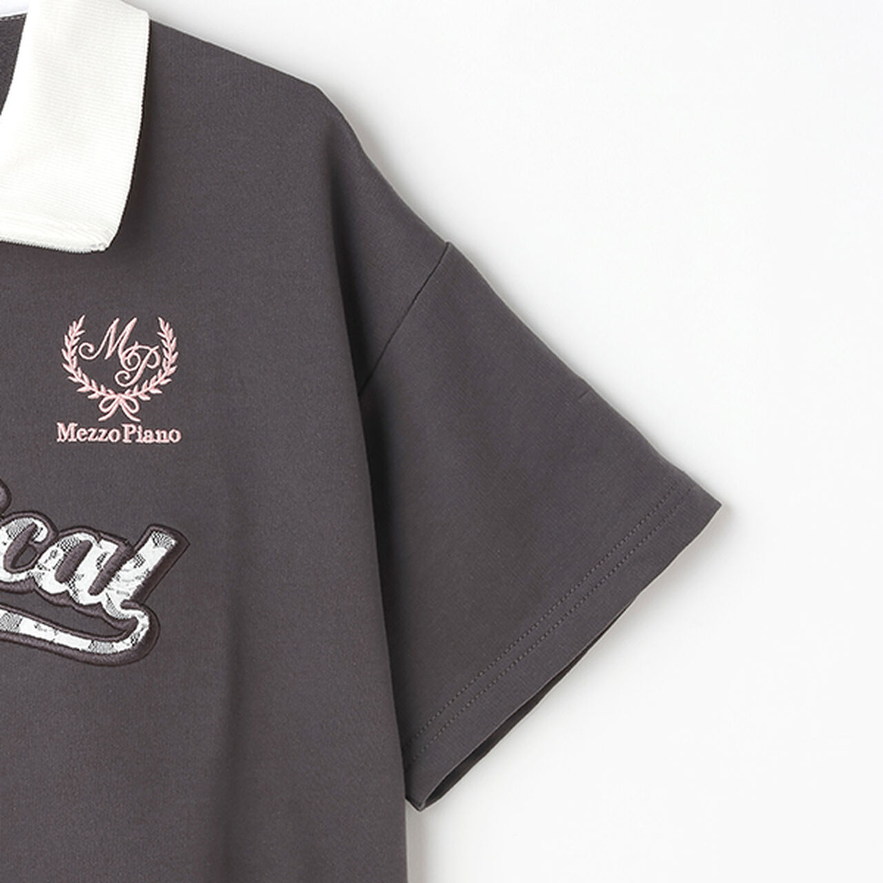Half-Zip T-Shirt,White, large image number 9