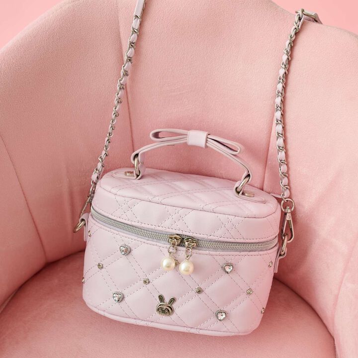 Bellie Vanity Shoulder Bag,Pink, medium image number 11