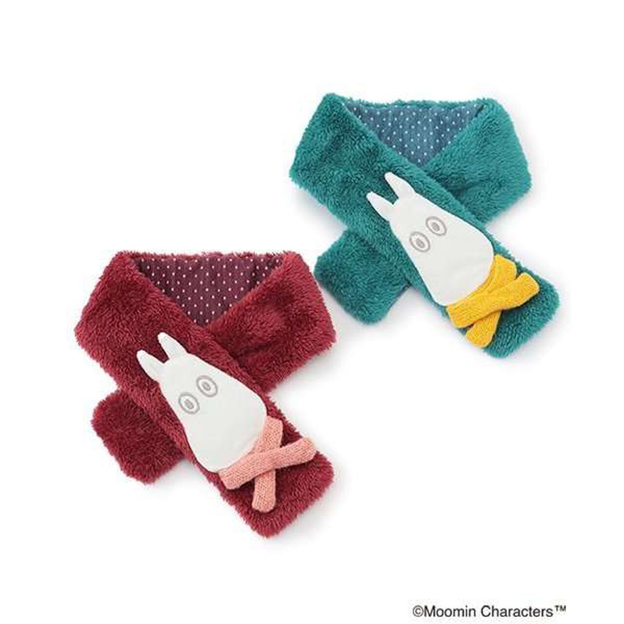 MOOMIN Scarf,Blue green, large image number 9