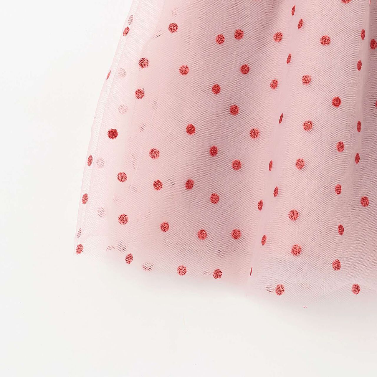 Sparkling Dot Baby Suit,Pearl white, large image number 5