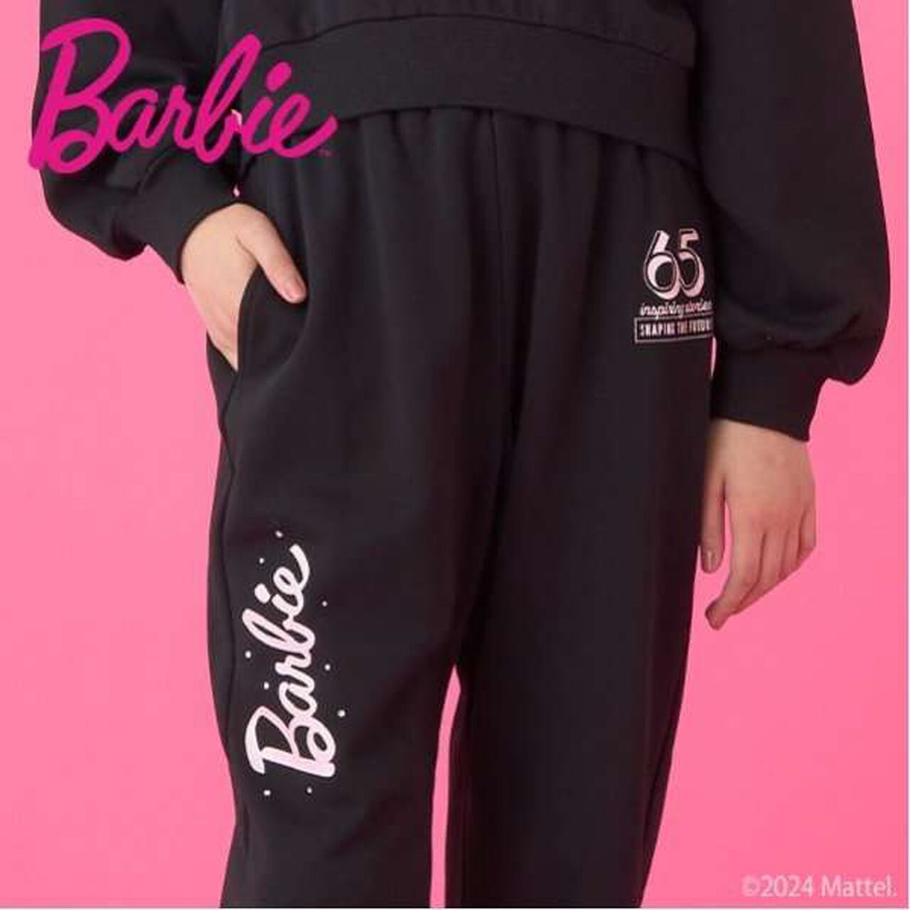 Barbie / 2 WAY Sweatpants,Pink, large image number 11