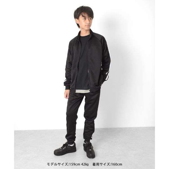Zip-Up Blouson [Set Up Compatible],Black, medium image number 5