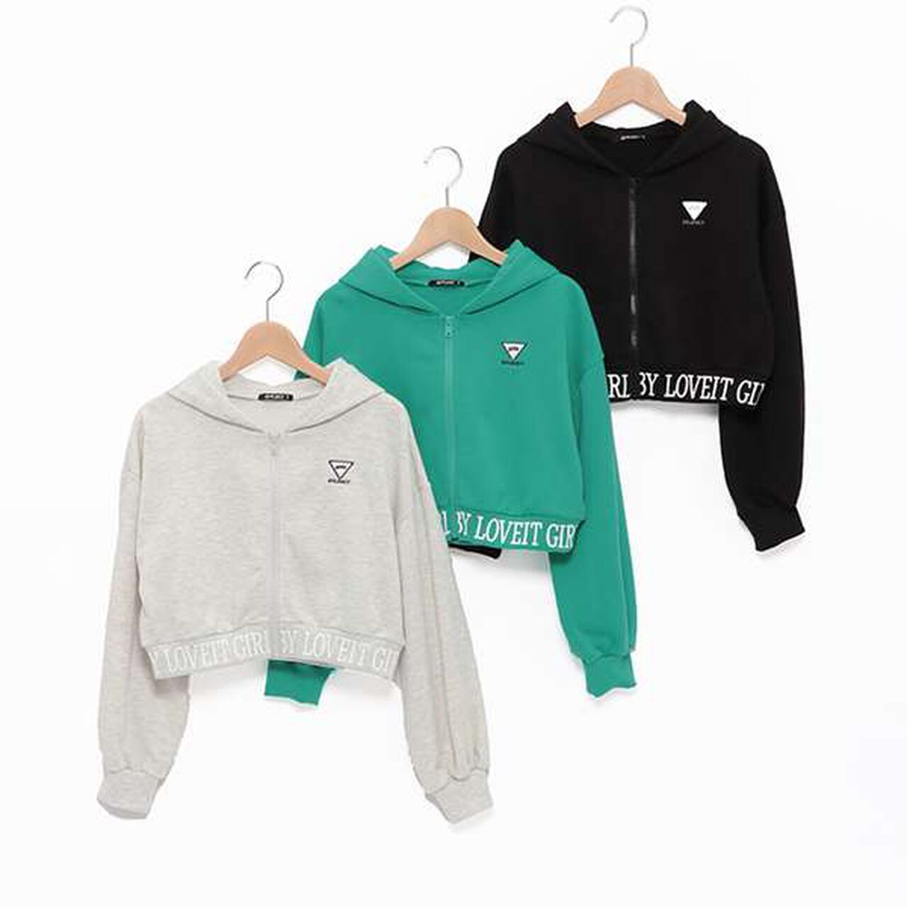 Hem Logo Parka,Emerald green, large image number 8