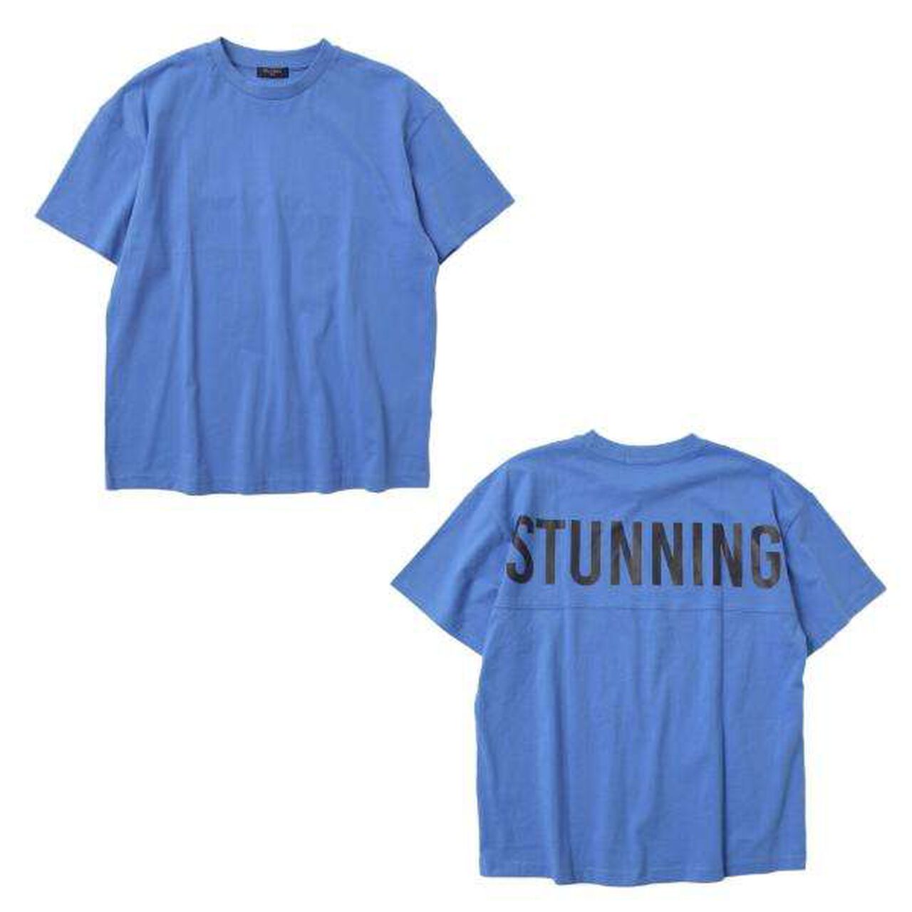 Balloon Peplum T-Shirt,Light blue, large image number 9