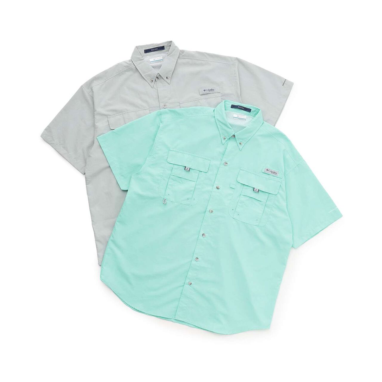 [Columbia] Dad Bahama Short Sleeve Shirt,Gray, large image number 13
