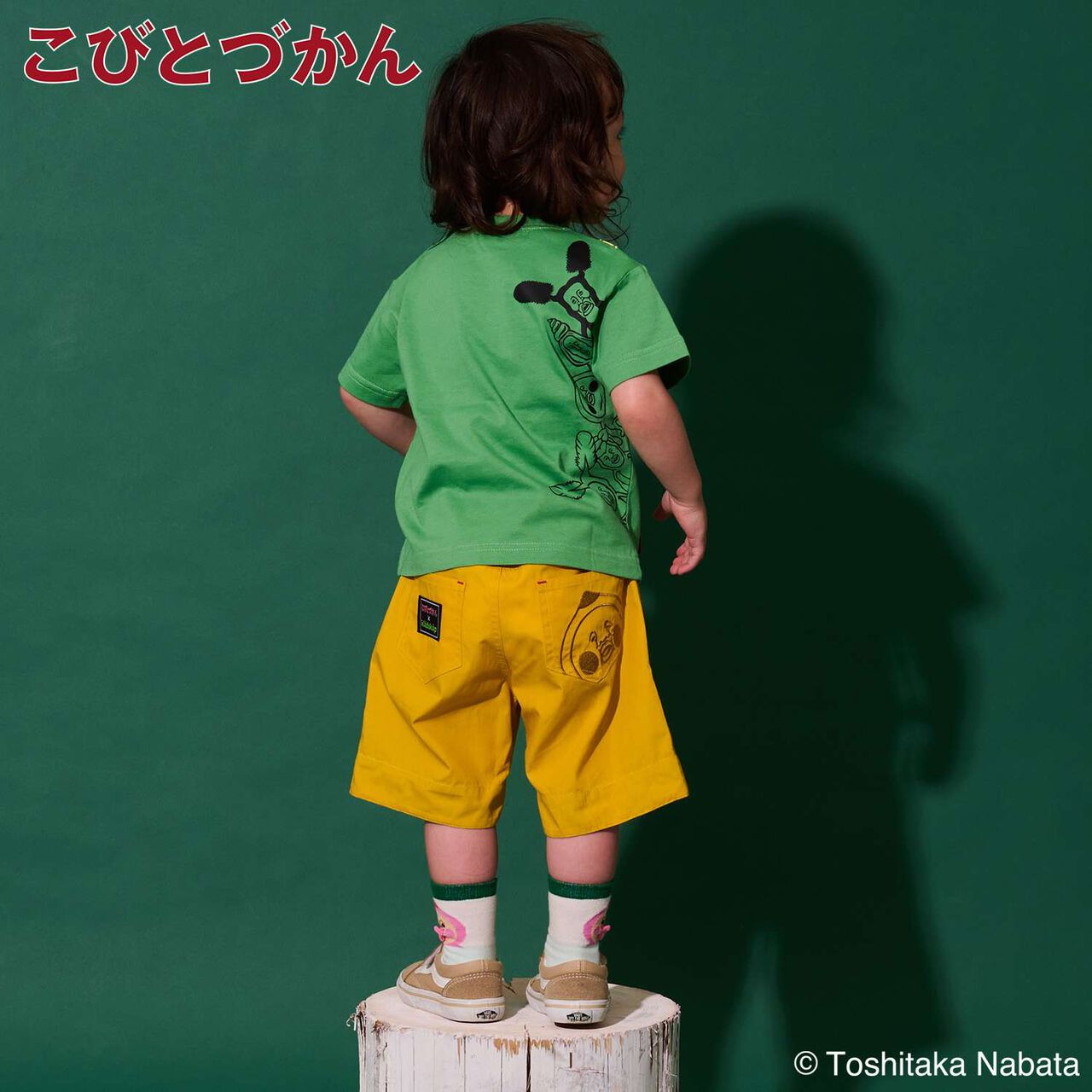[Kobito Zukan] Pocket Short Sleeve T-Shirt,Green, large image number 25
