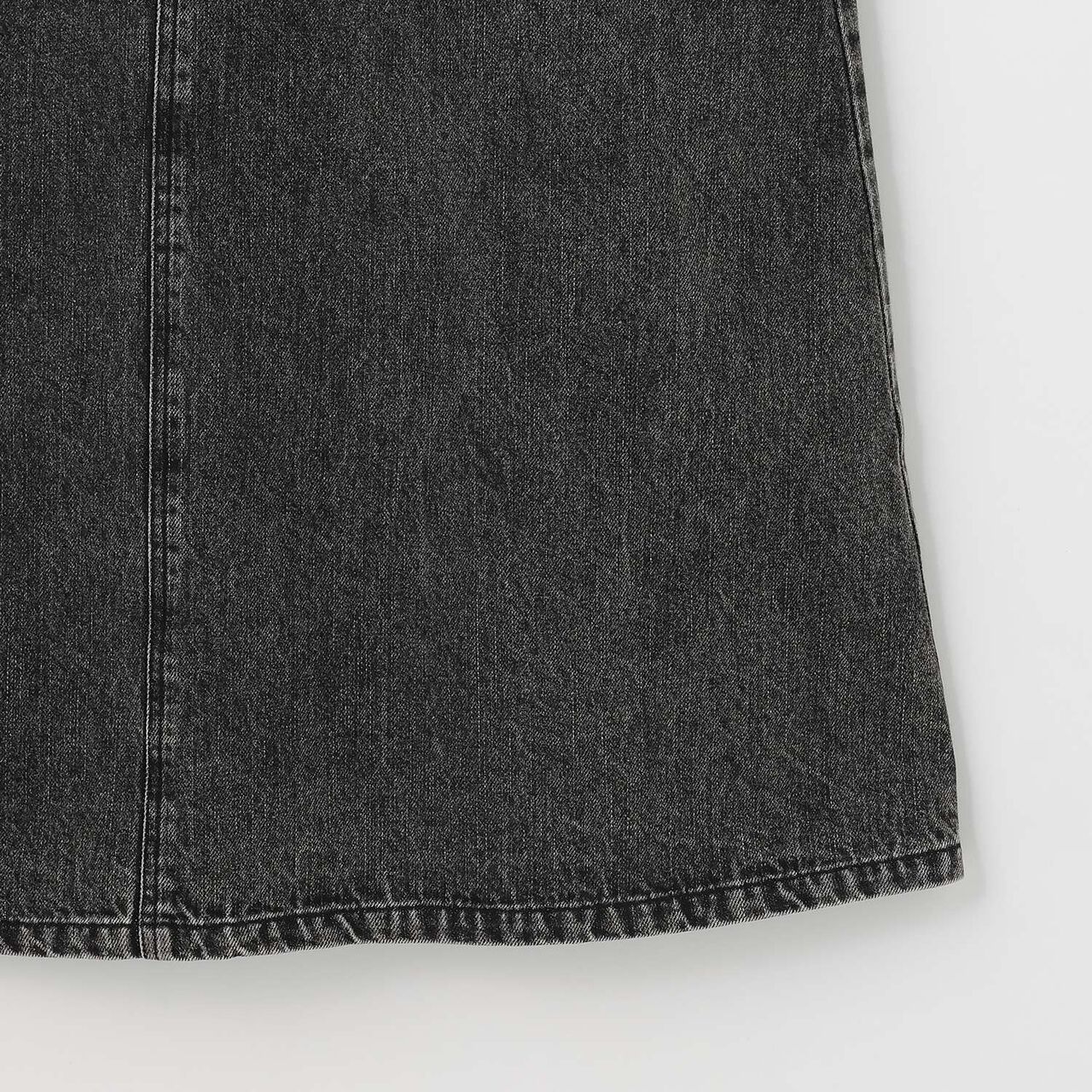 [AMI] High-Waist Jumper Skirt,Black, large image number 15