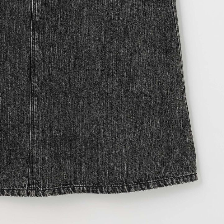 [AMI] High-Waist Jumper Skirt,Black, medium image number 15