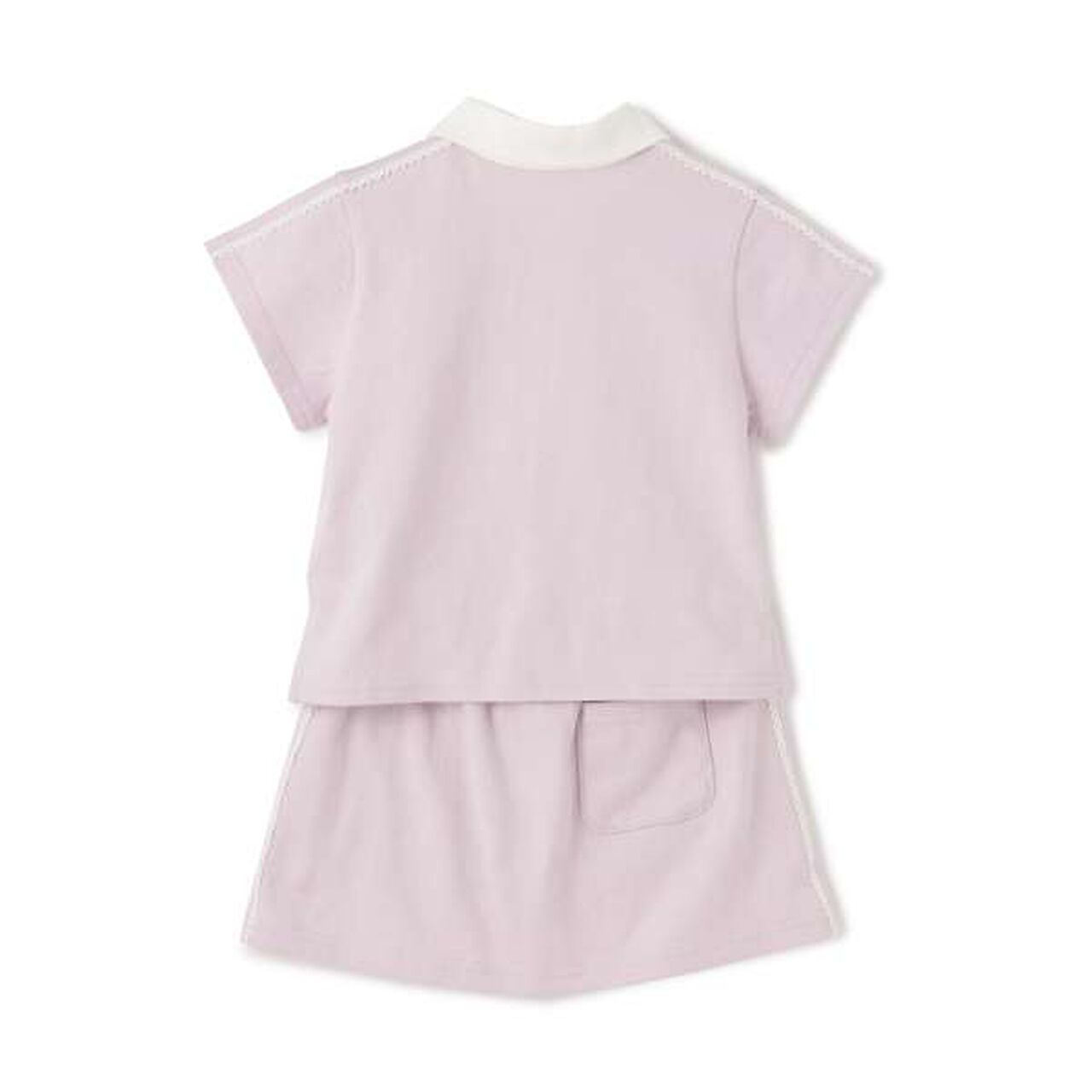 [Link/Cool Touch] Polo Outfit Set,Light gray, large image number 5