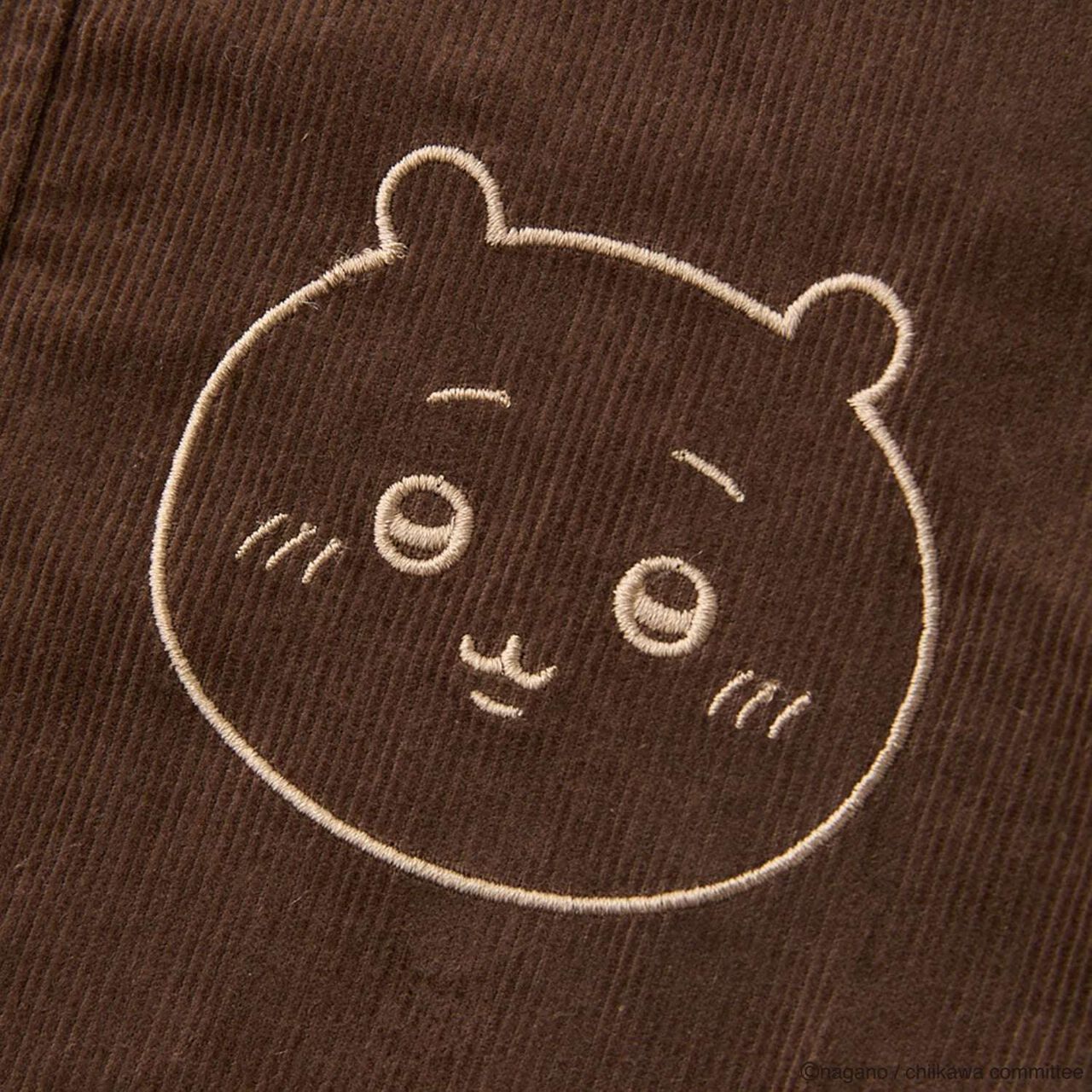 [Anime Chiikawa] Collar Romper & Jumper Skirt Set,Mocha tea, large image number 10