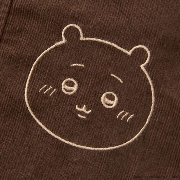 [Anime Chiikawa] Collar Romper & Jumper Skirt Set,Mocha tea, medium image number 10