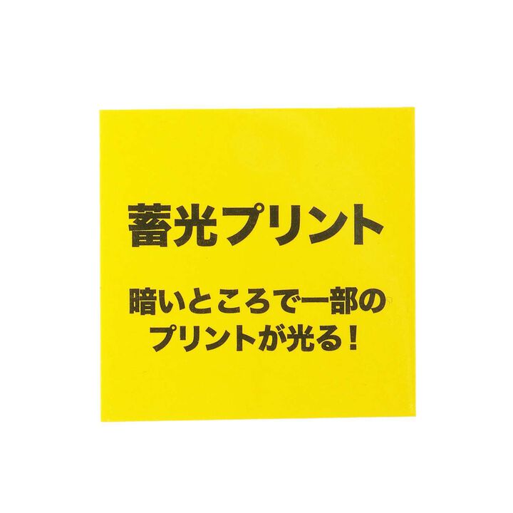 Glow-in-the-Dark Print Strata and Fossil Short Sleeve T-Shirt,Off white, medium image number 13