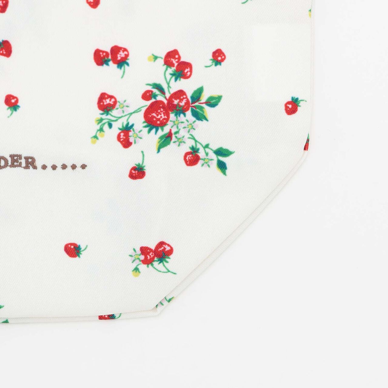 Wild Strawberry Lunch Bag,Pearl white, large image number 4