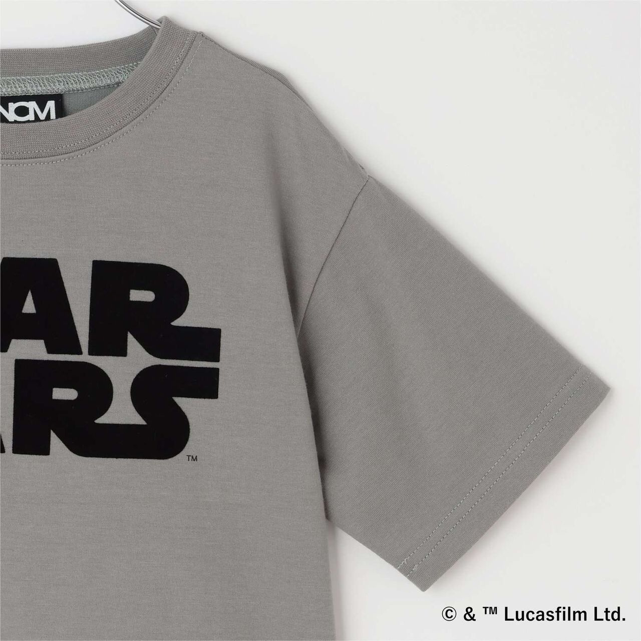 [STAR WARS] [Anti-Stain・Quick-Dry・Shape Retaining] Assorted Back Print T-Shirt [MNCM],Charcoal gray, large image number 14
