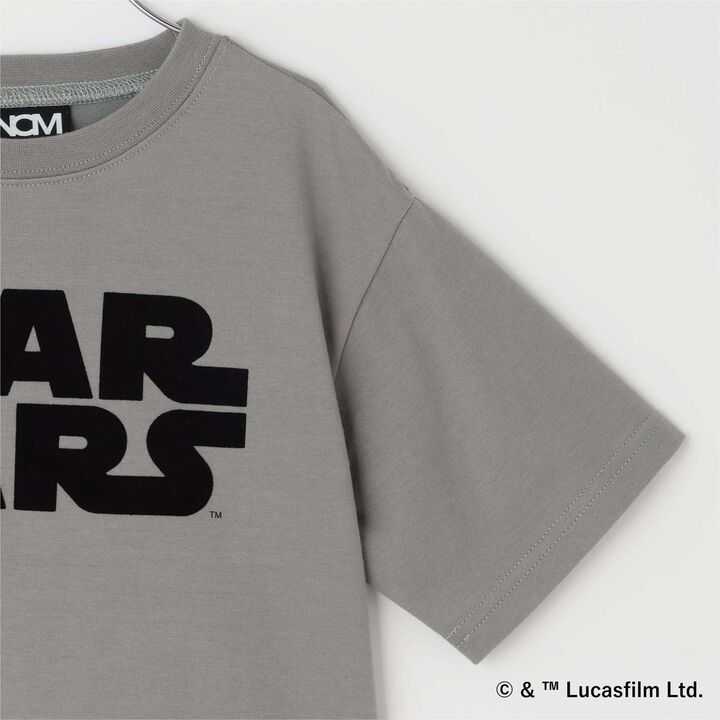 [STAR WARS] [Anti-Stain・Quick-Dry・Shape Retaining] Assorted Back Print T-Shirt [MNCM],Charcoal gray, medium image number 14