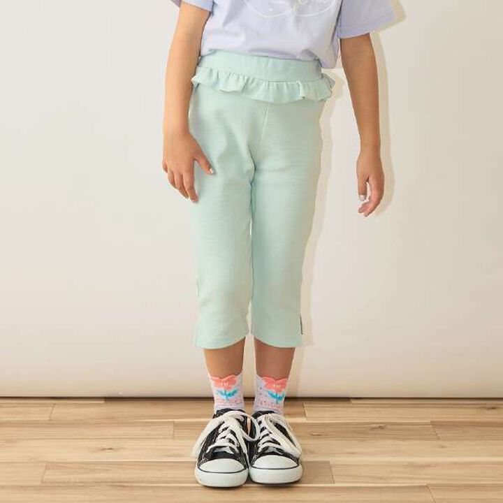 Tomo Pants Side Slit 7/8 Capri Pants,Beige, medium image number 34