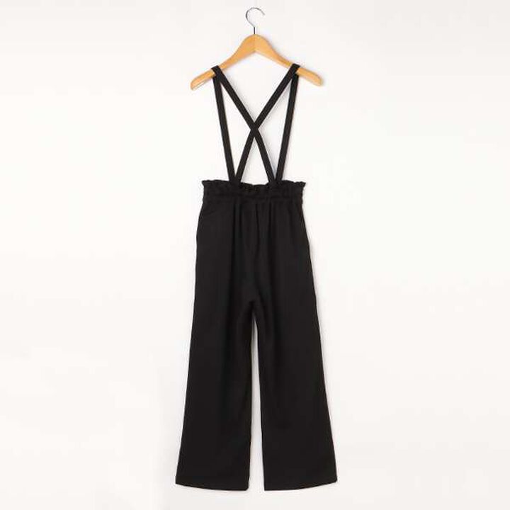 Suspender Long Pants,Black, medium image number 1