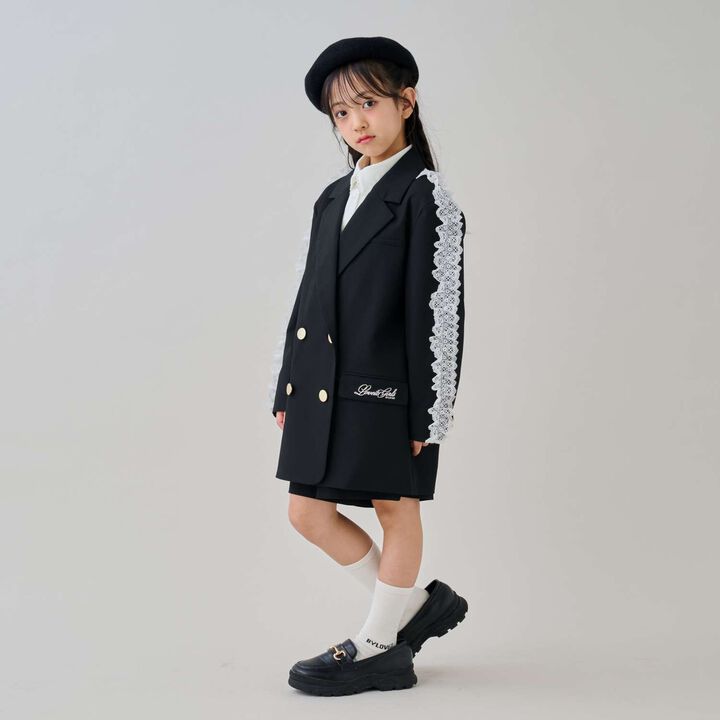 [Graduation Attire] Double Button Long Frill Jacket,Multi color, medium image number 5