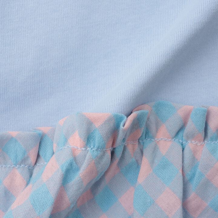 My Melody/Cinnamoroll/Kuromi Small Shoulder Bag Long-Sleeve T-Shirt,Blue, medium image number 9
