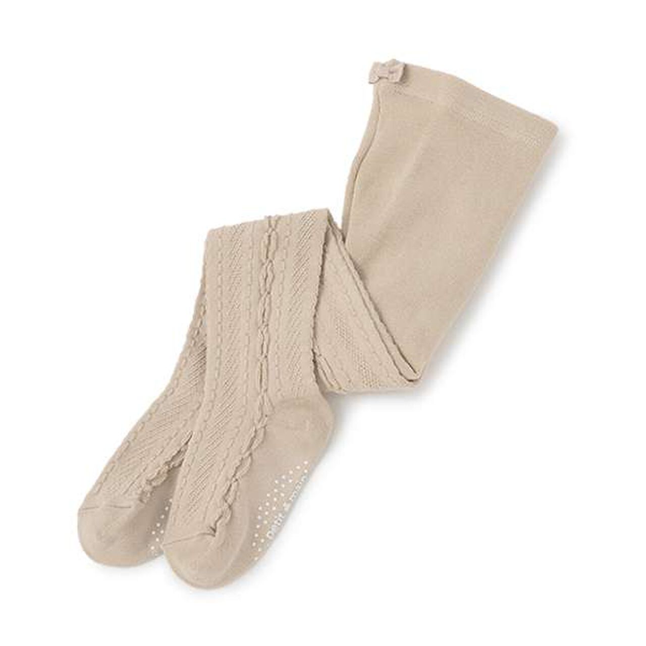 Jacquard Tights,Ivory, large image number 7