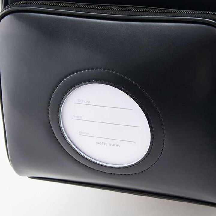 [Web Exclusive] Checkered Pattern School Backpack,Black, medium image number 19