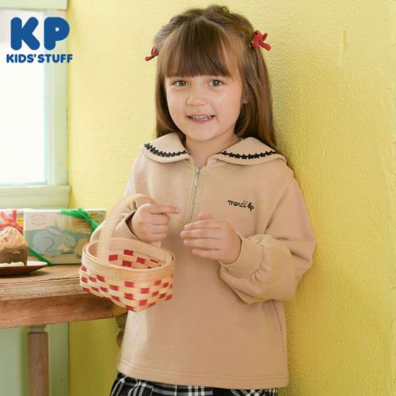 KP Sailor Collar Sweatshirt (100-160),Navy, large image number 16