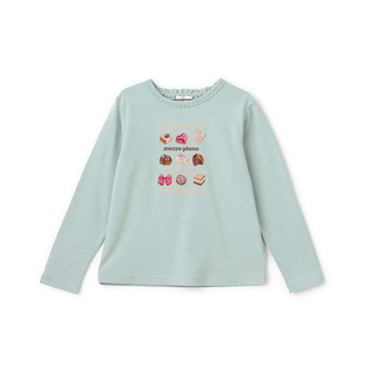 Assorted Chocolate Box Long Sleeve T-Shirt,Pink, medium image number 20