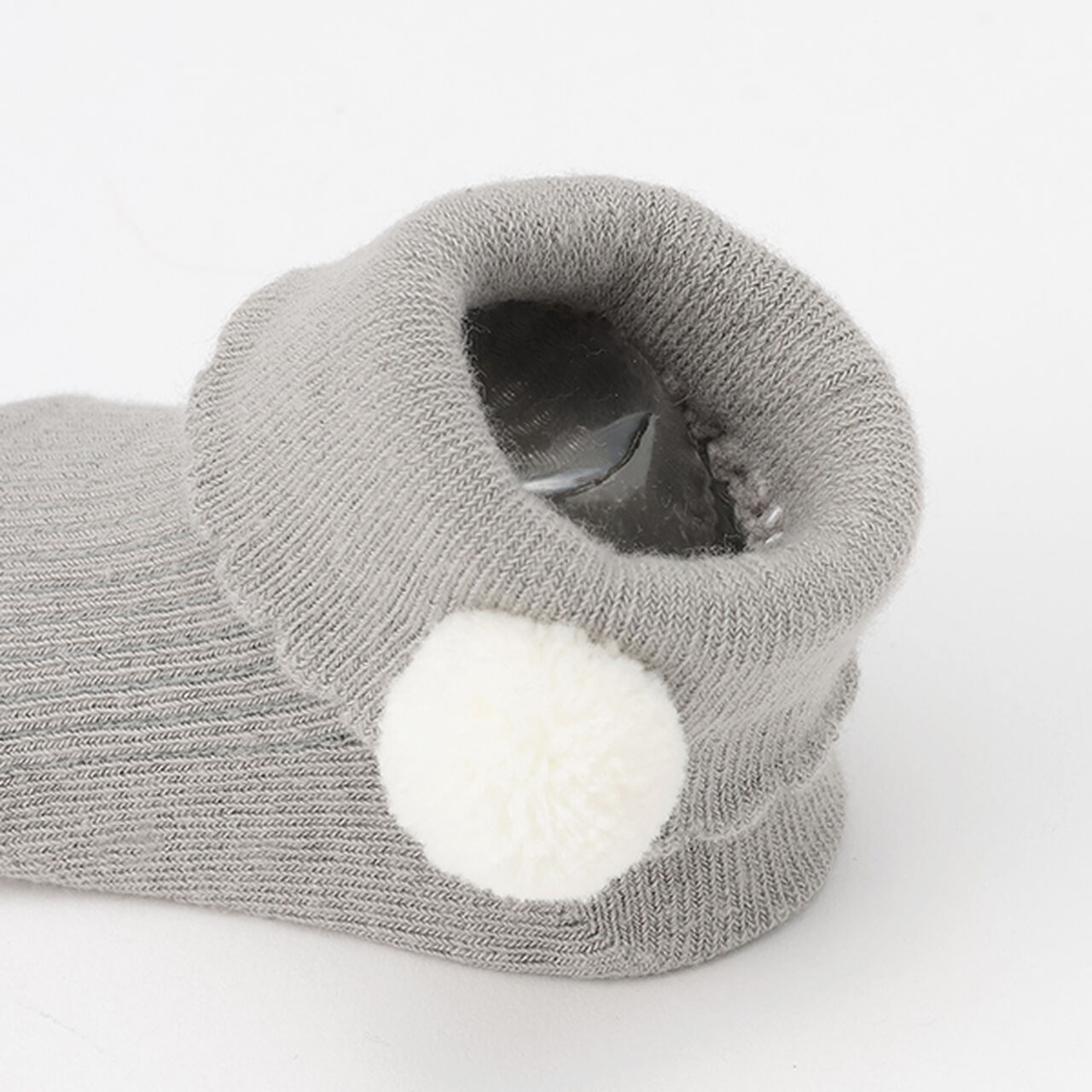 Pom-Pom Socks,Ivory, large image number 2