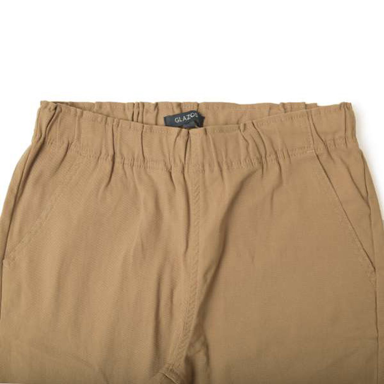 Super Stretch Fleece-Lined Twill Joggers,Black, large image number 3