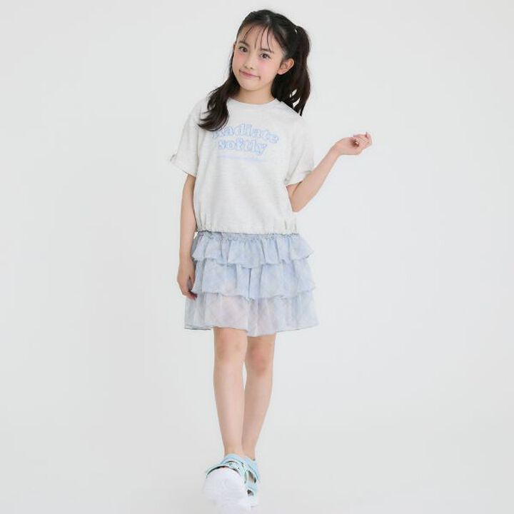 [Cool Touch] Ribbon Accent Short Sleeve T-Shirt,Black, medium image number 19