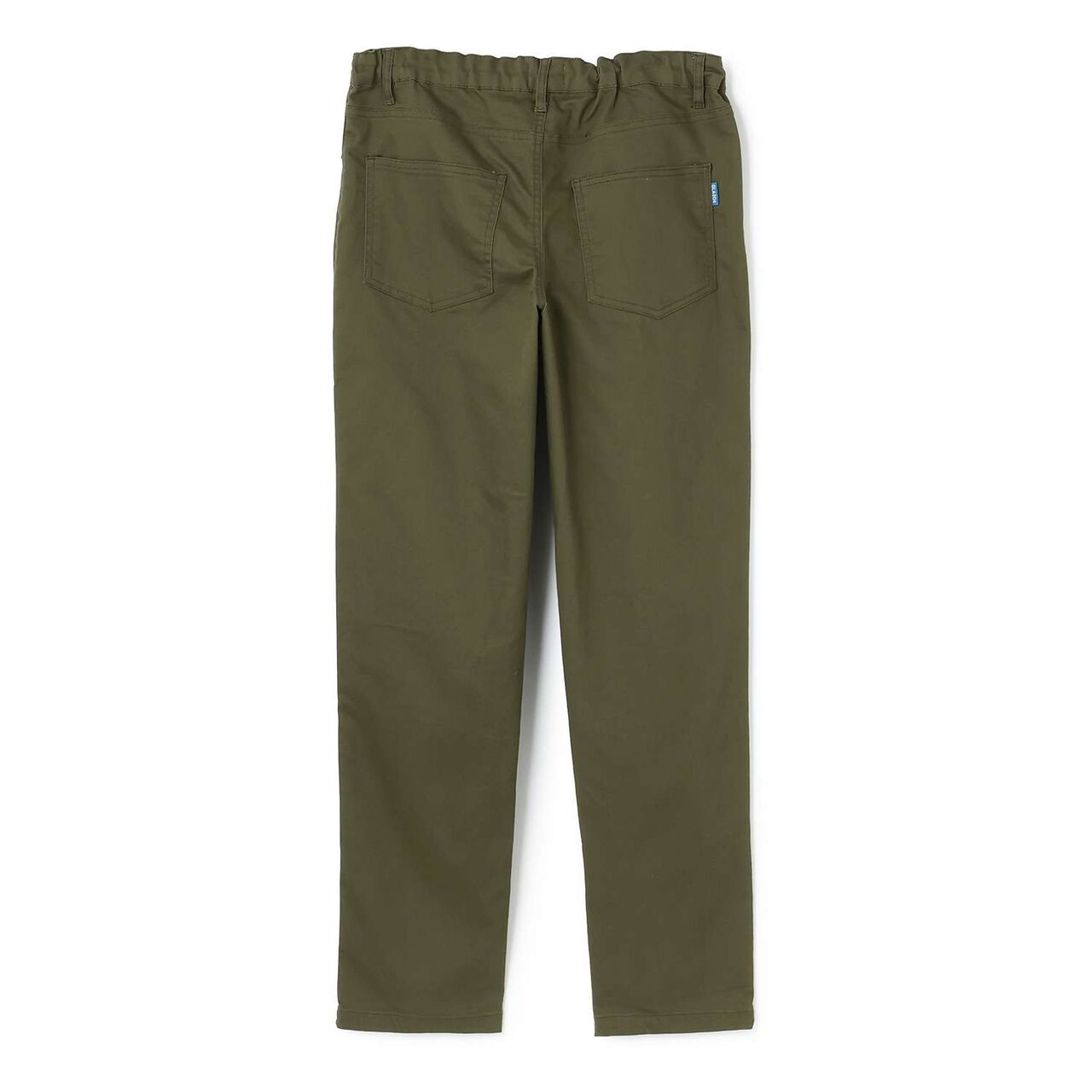Cotton-Poly Stretch Twill Slim Pants,Khaki, large image number 1