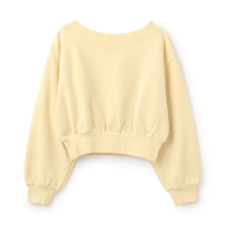 Off-Shoulder Pullover,Off white, medium image number 1