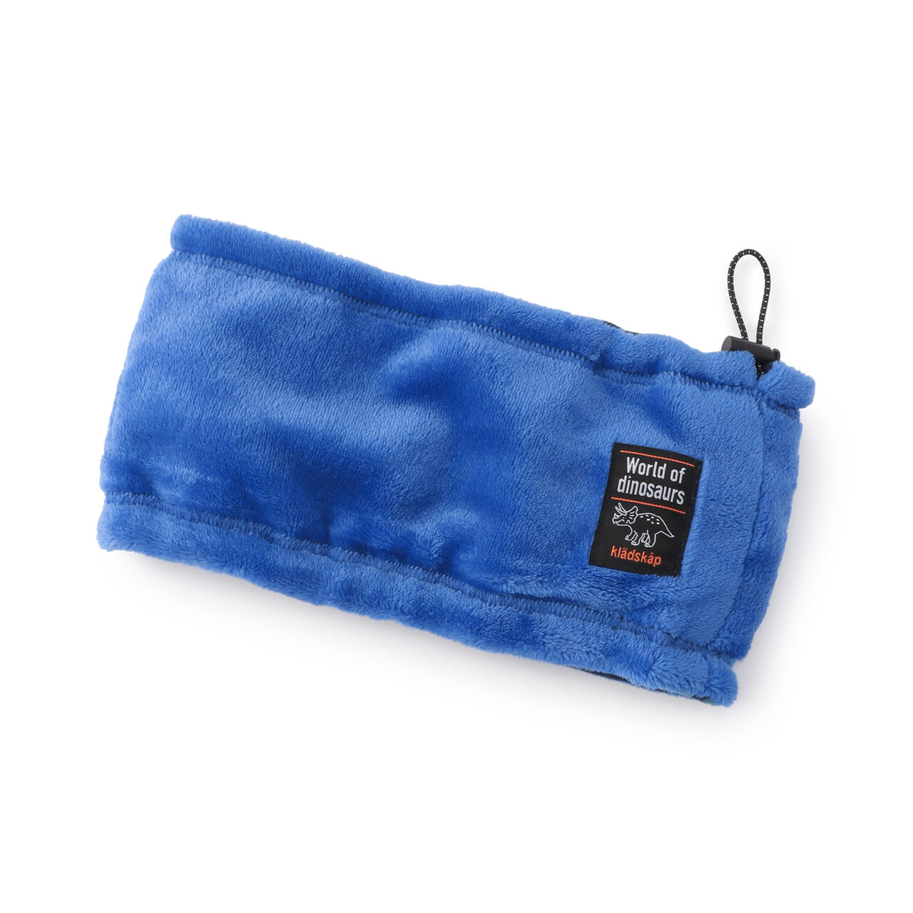Dinosaur Fleece Reversible Neck Warmer,Blue, large image number 0