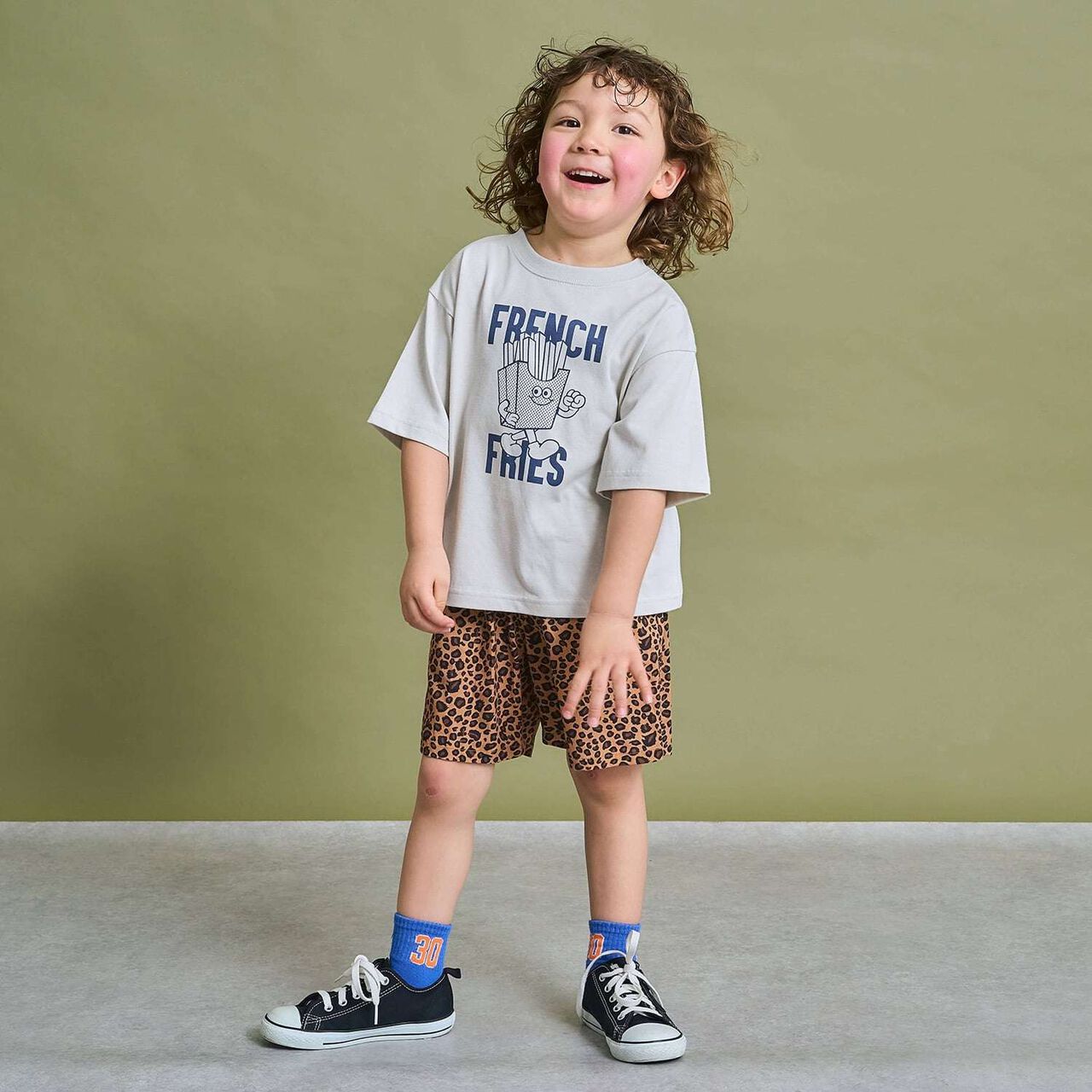 Anti-Stain Quick-Dry Junk Food Assortment Printed T-Shirt,Black, large image number 21