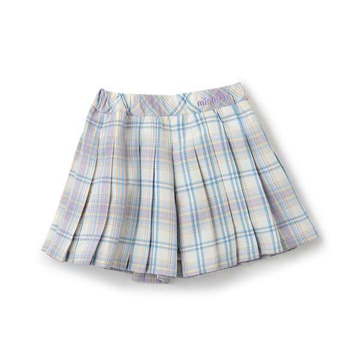 Check Pleats Culottes,Black, medium image number 5