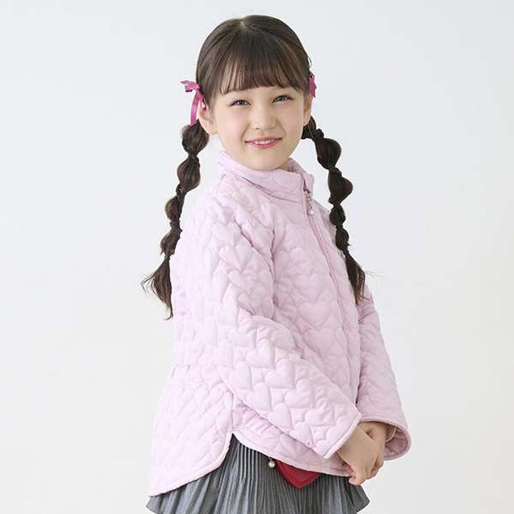 Heart Quilt Jacket,Lavender, medium image number 7