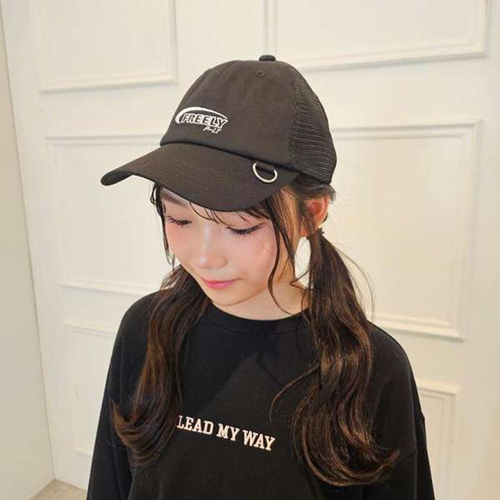 Logo Embroidered Mesh Cap,, medium