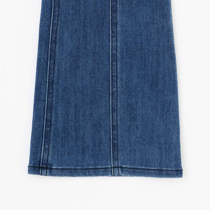 Style Up Flare Denim Long Pants,Blue, medium image number 5