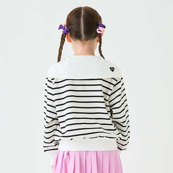 Sailor Collar Pullover,Turquoise, medium image number 11