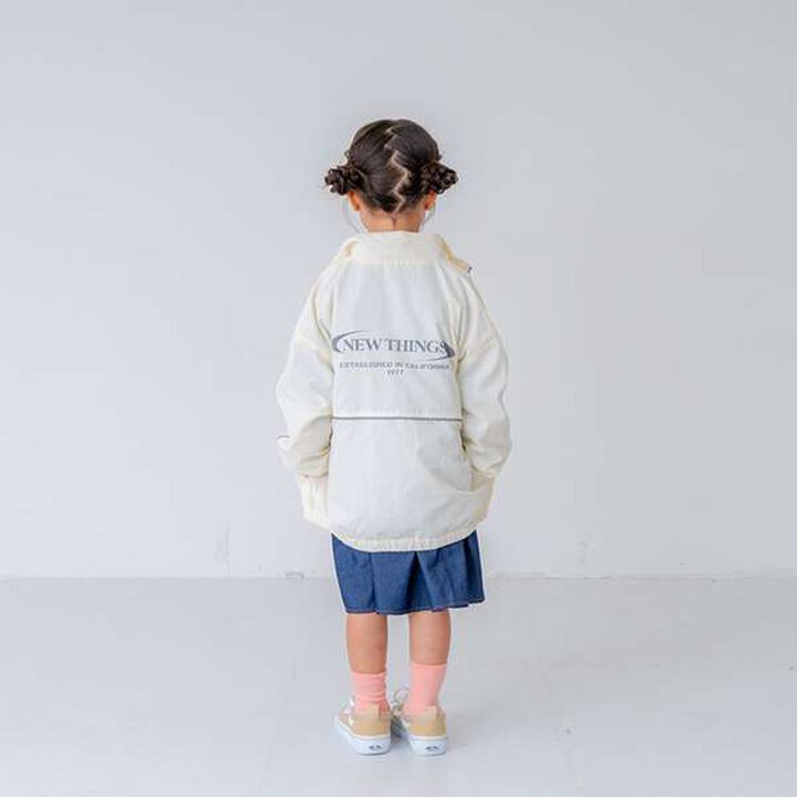 Reflective Windbreaker,Ivory, medium image number 13