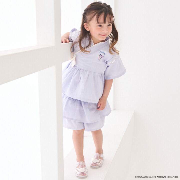 [Sanrio Characters] Peplum Frill Jinbei,Lilac, medium image number 0