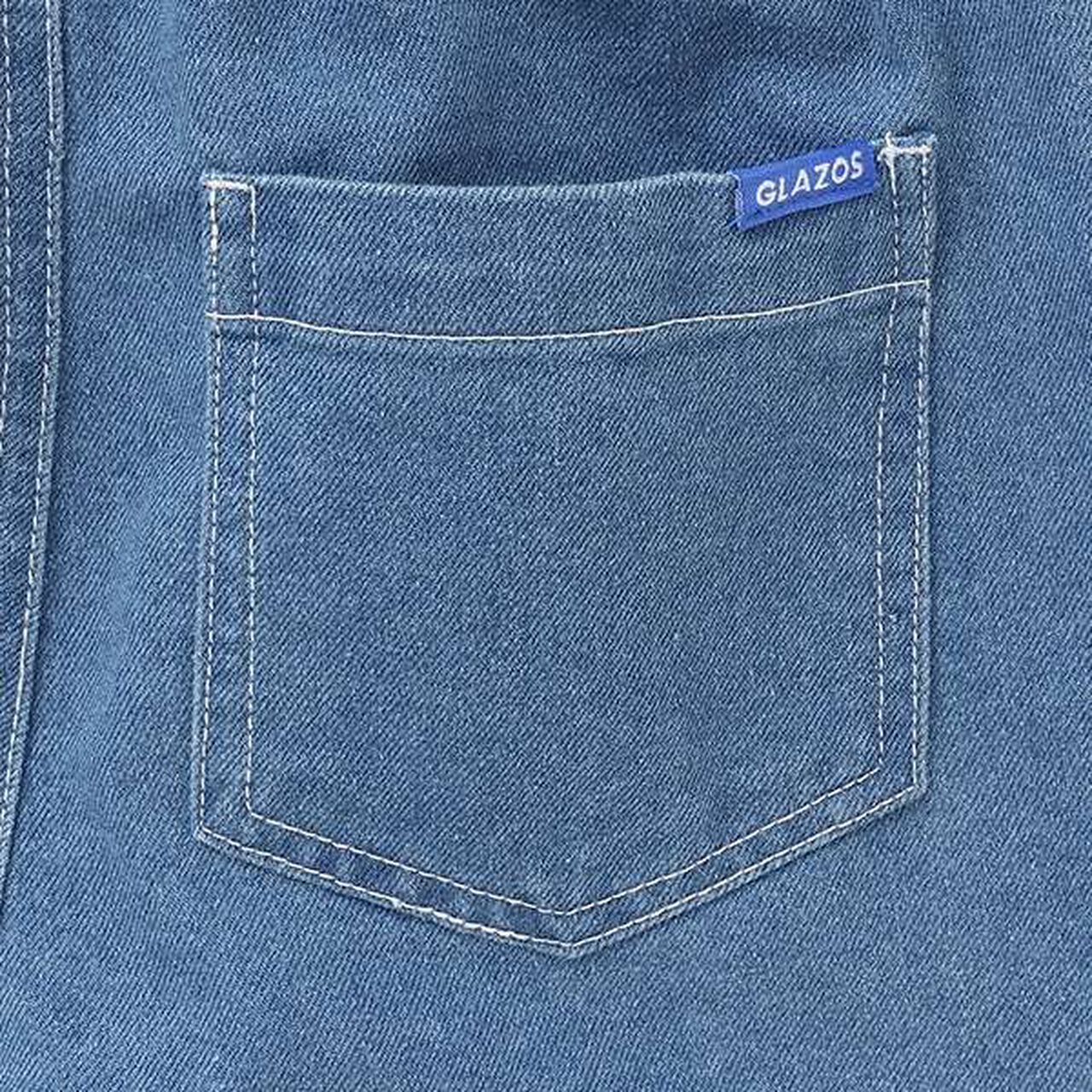 [SKIT0LY] Cool Sensation Denim Easy Half Pants,Light blue, large image number 6