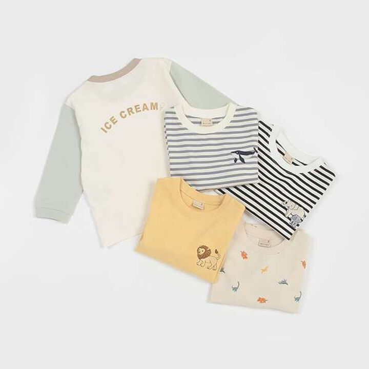 Affordable BOYS Long-Sleeve T-Shirt,Peach, medium image number 18