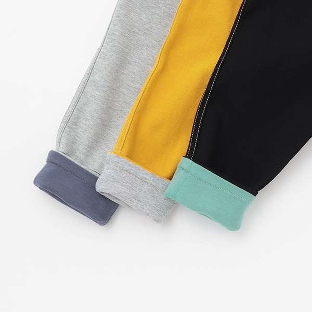 Dinosaur One-Point Pants,Mustard, large image number 9