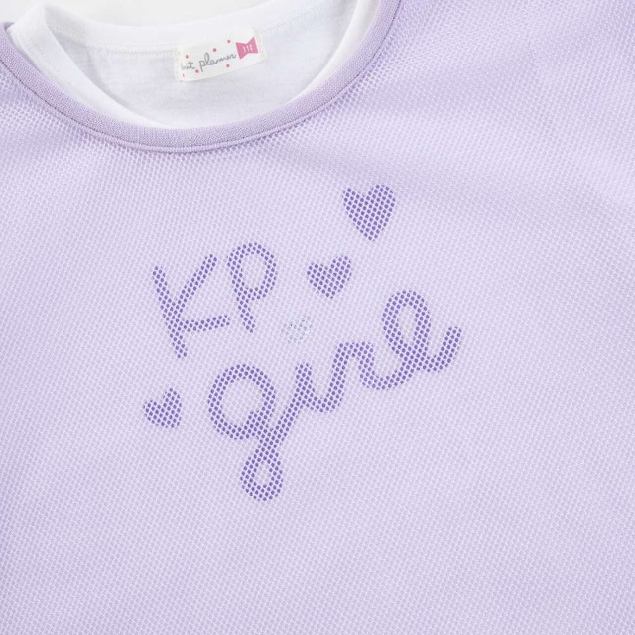 KP Mesh & Logo T-Shirt Set,Sax blue, large image number 8