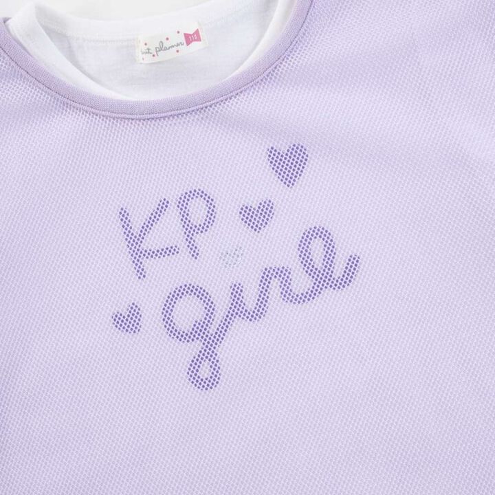 KP Mesh & Logo T-Shirt Set,Sax blue, medium image number 8