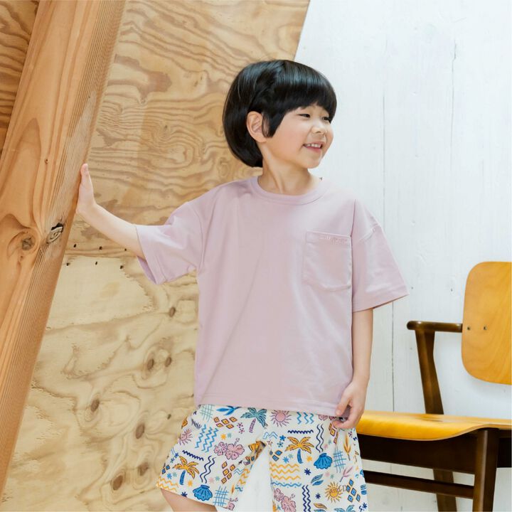 [Cool Touch] [UV Protection] Pocket Short-Sleeve T-Shirt,, medium