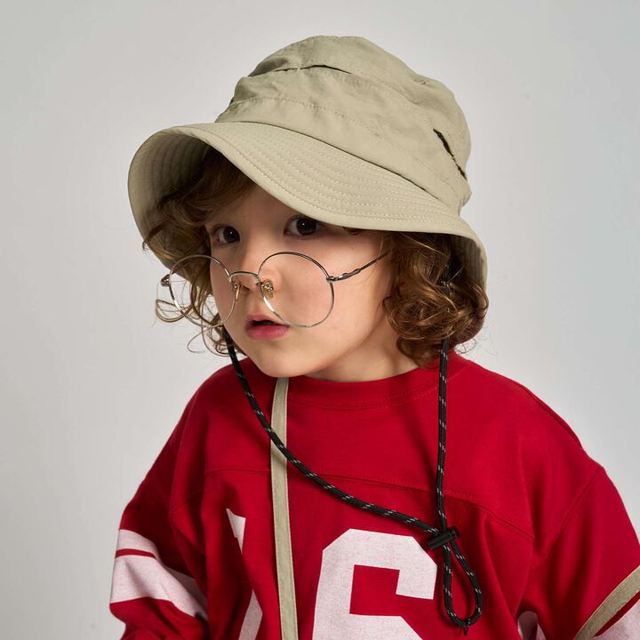 [School-Ready] [Water-Repellent, Anti-Stain, Durable, UV] Compact Hat with Reflective Sheet,, medium